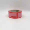 Red Tamper Evident vedação garantia VOID OPEN tape tape fita de vedação de segurança